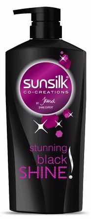 Sunsilk Shampoo - Stunning Black Shine, 650 ml 