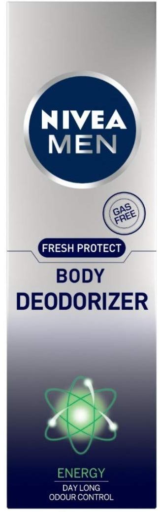 NIVEA MEN Body Deodorizer, Energy, 120ml